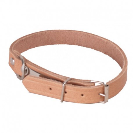 COLLIER CUIR RENFORCE 40cm