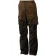 PANTALON FACON CUIR VIEILLI/NYLON VERT FARM-LAND