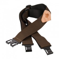 BRETELLES MARRON ACCROCHE-CEINTURE