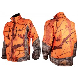 VESTE SOMLYS SOFTSHELL CAMOUFLAGE ORANGE