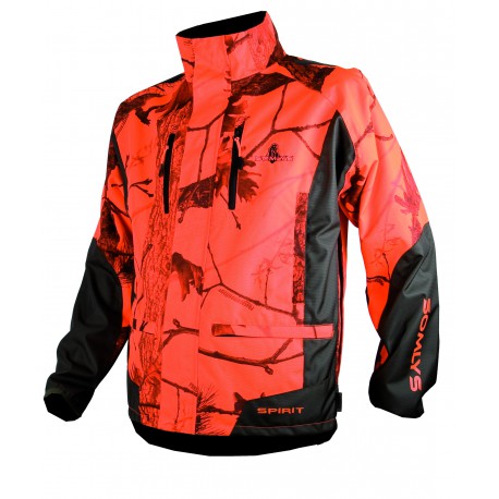 VESTE TRAQUE SOMLYS 600D CAMOUFLAGE ORANGE