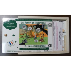 JEU BOIS LA FORÊT EN QUESTIONS - LES CHAMPIGNONS