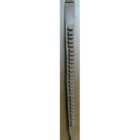 CEINTURE CARTOUCHIERE BRUN FONCE CUIR