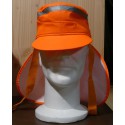 CASQUETTE ORANGE FLUO / REFLECHISSANTE SECURITE