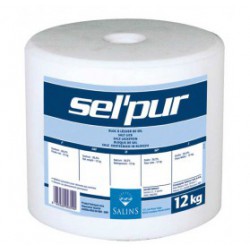 BLOC DE SEL PUR BLANC 12KG