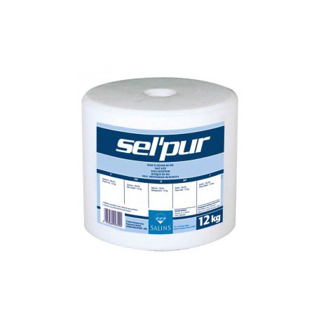 BLOC DE SEL PUR BLANC 12KG