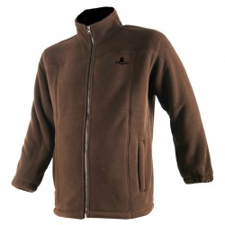 BLOUSON POLAIRE MARRON SOMLYS