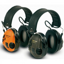 CASQUE AERO PELTOR SPORTTAC COQUILLES VERTES/ORANGES