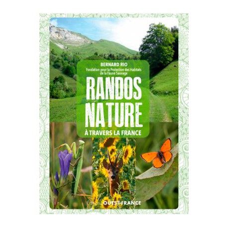 LIVRE RANDOS NATURE A TRAVERS LA FRANCE