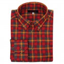 CHEMISE CHENE FLANELLE ROUGE JUMFIL