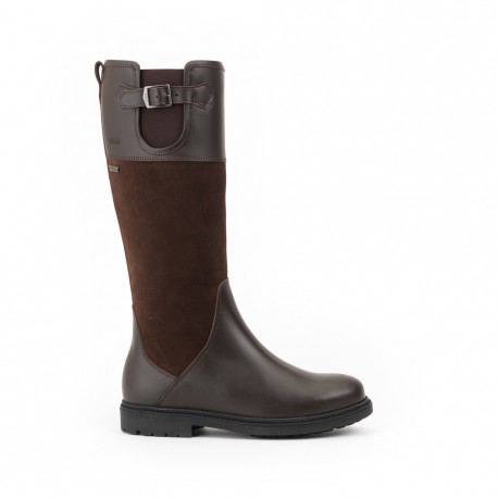 bottes aigle cuir