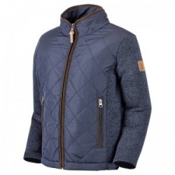 VESTE DE CHASSE POLAIRE CUIROS ENFANT - NAVY