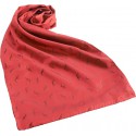 FOULARD SOIE ROUGE "BEATRIX"