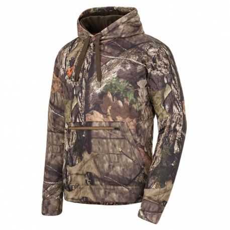 SWEAT A CAPUCHE BOUJOU2 GREEN CAMOO