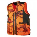 GILET DE TRAQUE CAMOUFLAGE ORANGE