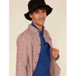 CHEMISE A CARREAUX COUPE DROITE AIGLE