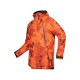 VESTE CHAUDE REVERSIBLE HART ALTAI-J2D MARRON/ORANGE CAMOUFLEE