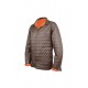 VESTE MATELASSEE REVERSIBLE ORANGE/CHOCO STENSON JUMFIL