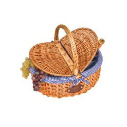 PANIER EN OSIER DE CAMPAGNE