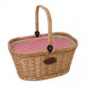 PANIER PIQUE NIQUE ISOTHERME CHANTILLY VICHY ROUGE