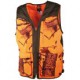 GILET CAMO ORANGE/MARRON