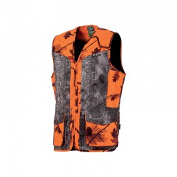 GILET AMO ORANGE/FOREST ENFANT SOMLYS