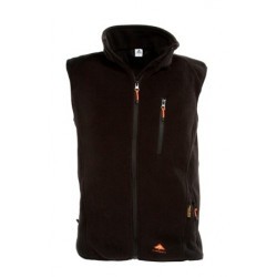 GILET POLAIRE VERT FONCE CHAUFFANT