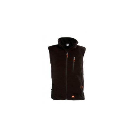 GILET POLAIRE NOIR CHAUFFANT