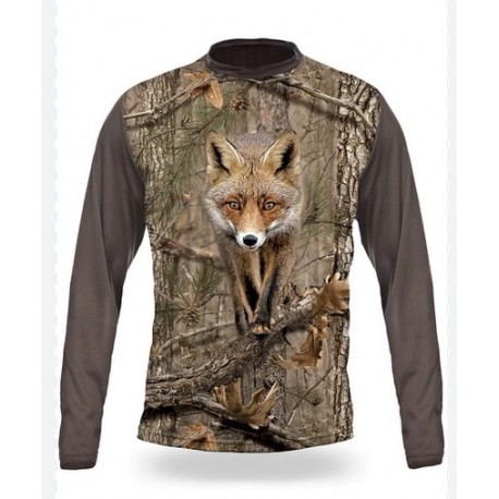 T-SHIRT RENARD CAMO