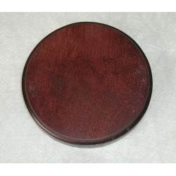 ECUSSON DEFENSES SANGLIER - BOIS FONCE -diam 16 cm