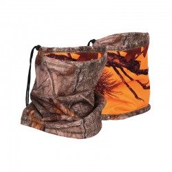 TOUR DE COU REVERSIBLE CAMO ORANGE/FOREST
