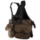 GILET HARNAIS MARRON