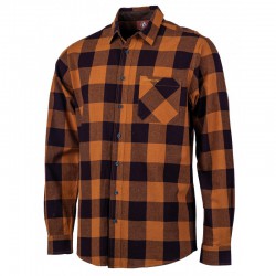 CHEMISE CARREAUX COTON JAUNE STYLE SCANDINAVE SOMLYS