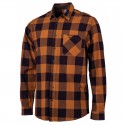 CHEMISE CARREAUX COTON JAUNE STYLE SCANDINAVE SOMLYS