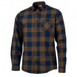 CHEMISE A CARREAUX EN COTON VERTE STYLE SCANDINAVE SOMLYS