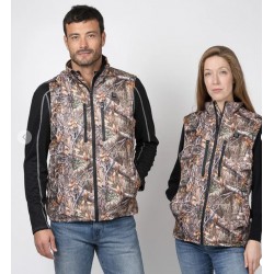 GILET CHAUFFANT CAMOUFLE AVEC BATTERIE