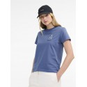 T-SHIRT AIGLE FEMME BLEU A LIBERTY
