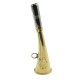CORNE D APPEL EN LAITON 16CM DECOR SANGLIER