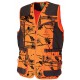 GILET DE TRAQUE CAMOUFLAGE ORANGE