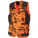 GILET ANTI RONCE CAMOUFLAGE ORANGE