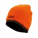 BONNET REVERSIBLE MARRON/ORANGE