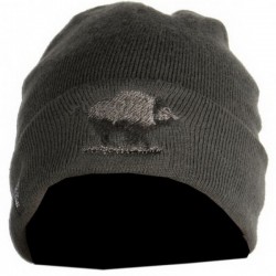 BONNET VERT MOTIF "SANGLIER"