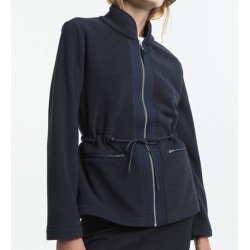 VESTE POLAIRE ZIPEE FEMME MARINE