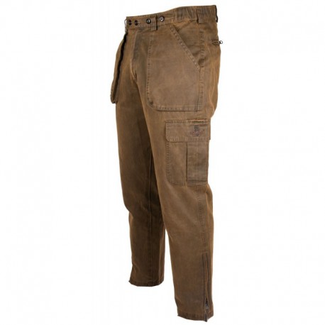 PANTALON SOMLYS FACON CUIR VIEILLI ETANCHE