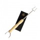 BROCHETTE TELESCOPIQUE MANCHE EN BOIS ET SAC