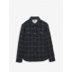 SURCHEMISE A CARREAUX EN LAINE AVEC DOUBLURE SHERPA AIIGLE