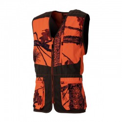 GILET CLASSY CAMOUFLAGE ORANGE/MARRON SOMLYS