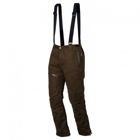 PANTALON WARMHUNT VERT + SUEDINE TREELAND