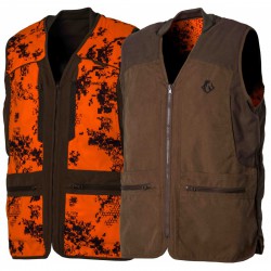 GILET REVERSIBLE CAMO ORANGE/MARRON SOMLYS