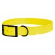 COLLIER CHIEN POLYURETHANE JAUNE 65CM